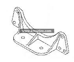 206343發(fā)動(dòng)機(jī)前支架
